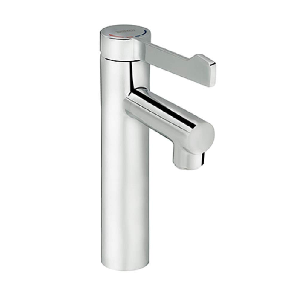Bristan Nmt ll solo non-thermostatic Tall Pillar Healthcare rubinetto con maniglia a leva lunga, cromato