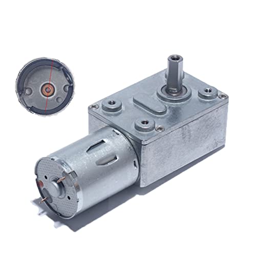 Motor reductor JGY-370 de corriente continua 6V con engranaje helicoidal 4