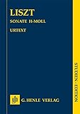 Klaviersonate h-moll, revidierte Ausgabe ; Studien-Edition: Besetzung: Klavier zu zwei Händen (Studien-Editionen: Studienpartituren) - Franz Liszt, Ernst Herttrich 
