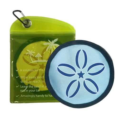 砂除去剤ビーチサーフィン用再利用可能な除去ポケット除去バッグ休暇キャンプ用砂消しゴム