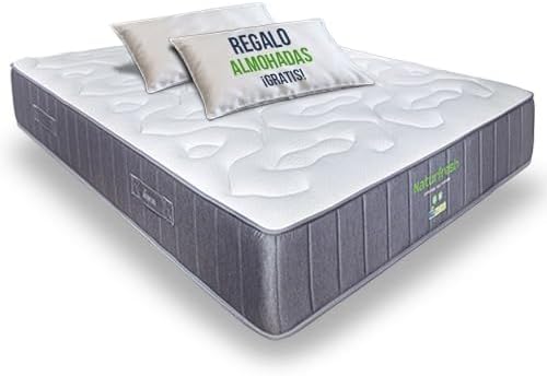 Matnature Naturfresh 135 x 190 – Memory Foam Mattress with Pocket...