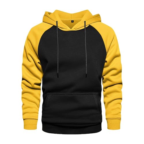 Pull à capuche homme XX-Large sweat uni confortable multicolore LBL ASALI