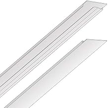 EZ-On T-bar Ceiling Grid Cover Kit - Snap On - White - 58 Piece 96 sq ft