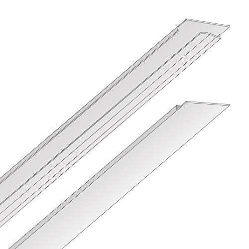 EZ-On T-bar Ceiling Grid Cover Kit - Snap On - White - 58 Piece (96 sq ft) by Ceilume - Used condition - US$89.12