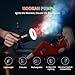 FLEXTAILGEAR Electric Hookah Starter Pump, Portable Hookah Accessories with 1300 mAh Rechargeable Battery Led Light, Coal Burner Helper Shisha Nargila Warm Up Set Smoke Bar Accessories