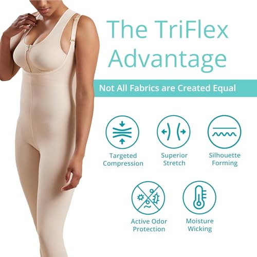 Image of MARENA SFBHM2 Stage 2 High-Back Mid-Calf Post-Surgical Compression Girdle