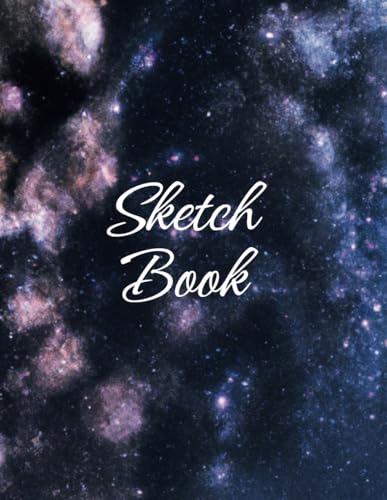 Sketch Book: Large Notebook for Sketching , Doodling and Drawing , 8.5" x 11", 110 Pages, Blank Paper Sketch Pad for Drawing and Journal