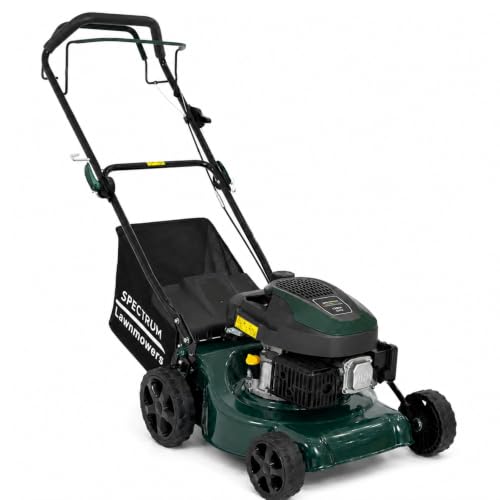 Image of Spectrum Petrol Lawnmower Self-Propelled 139cc Engine 40cm Steel Deck