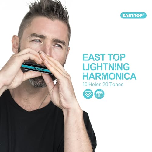Harmonica diatonique Db East Top 10 trous : souffle fluide sans effort