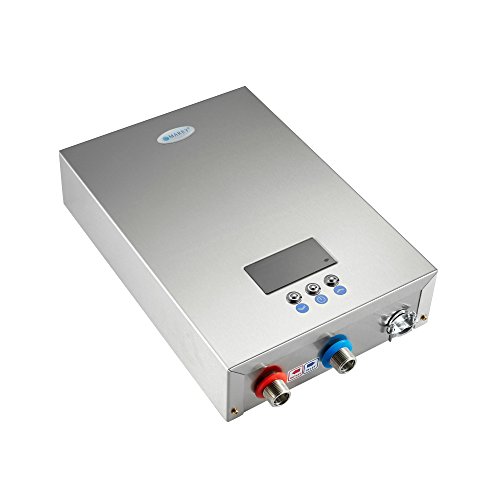 Marey Eco180 18Kw 4.4 Gpm 220V Self-Modulating Multiple Points Of Use Tankless Electric Water Heater For The Whole Us Territory, Small, Silver #TOP5
