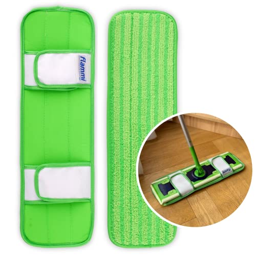 Reusable Dust Mop Pads for Swiffer Sweeper XL, Microfiber Mop Pad Refill Wet Dry Cleaning Pad (Mop is NOT Included)