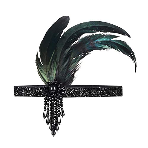 Sinoeem 1920S Gatsby Accessories Set Headband Necklace Gloves Cigarette Holder Flapper Costume Accessories Set For Women #TOP1