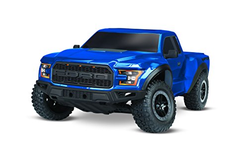 Traxxas Ford Raptor with TQ 2.4GHz Radio System (1/10 Scale), Lightning Blue