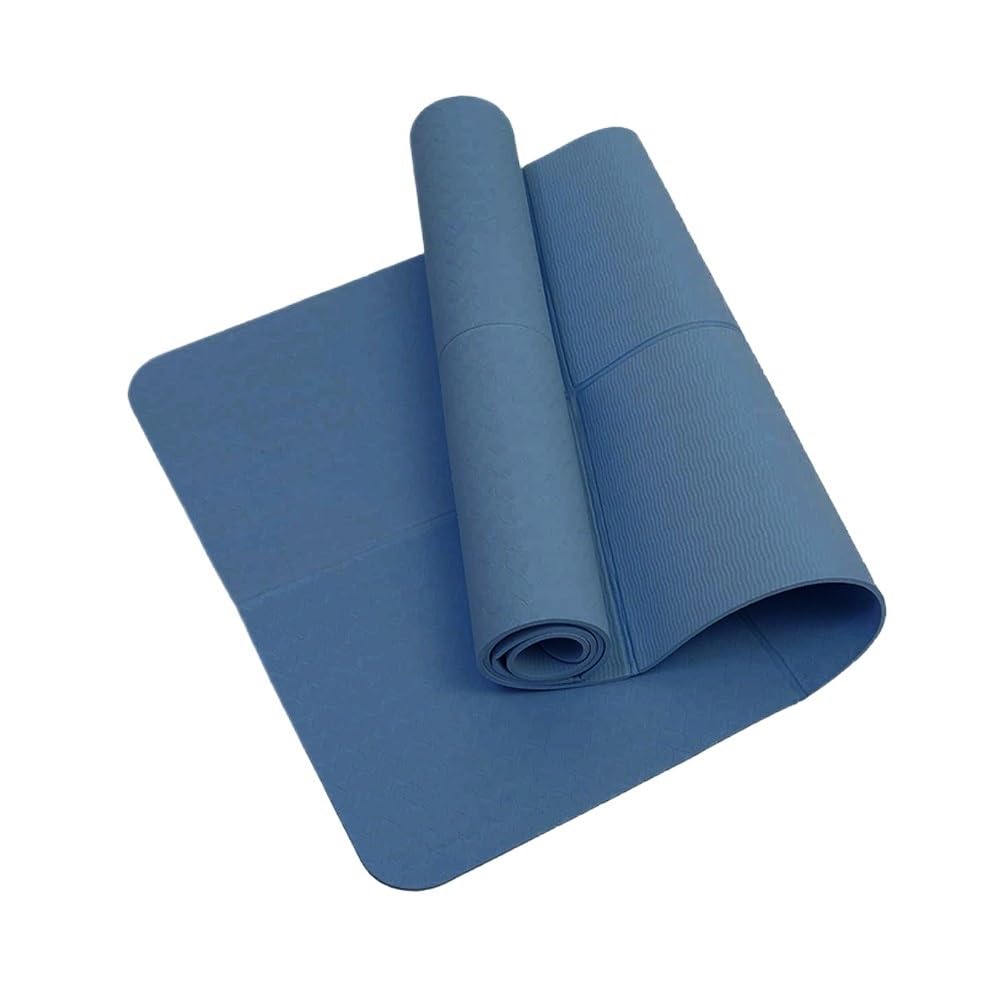 Esterilla Yoga Esteras de yoga antideslizantes y plegables, estera gimnasia, equipo deportivo suave que absorbe los golpes