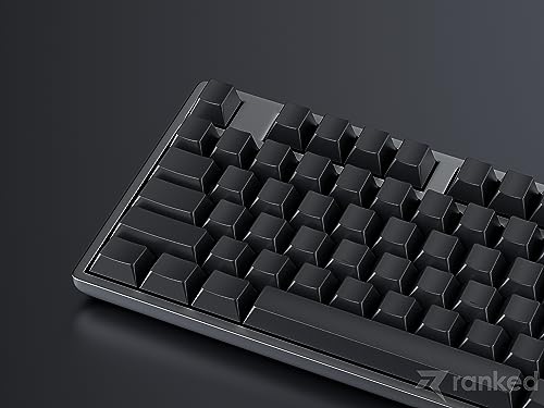 Ranked POM Jelly Premium Translucent Keycap Set, Black, 169 Keys - Image 3