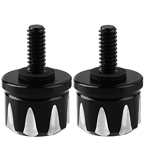 Black Seat Screw Quick Mount Bolt Compatible With Harley Davision Street Glide 1996-2023(Pack Of 2) #TOP1