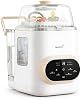 Lavabotellas Grownsy EaseClean Pro con Ventanas Visibles, 11 Modos de Limpieza | Sistema Todo en Uno de Lavado, Esterilización y Secado, Limpieza a Alta Presión 360°, para Biberones, Partes de Bomba y Esenciales para Bebé 2