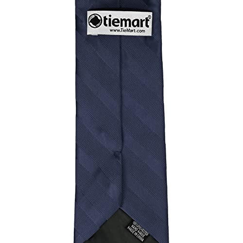 Image of tiemart Men's Striped Tie Standard Length