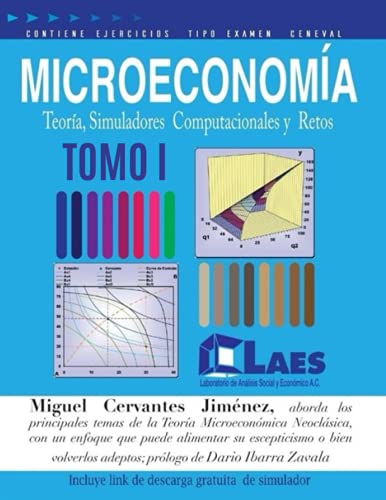Microeconomía: Teoría, simuladores computacionales y retos. Tomo I (Colección textos de economía) (Spanish Edition)