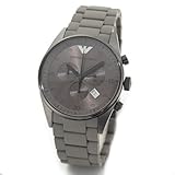 [エンポリオアルマーニ] EMPORIO ARMANI 腕時計 エンポリオ・アルマーニ シンプルでスタイリッシュ。ビジネスユースもお薦めのラバーストラップ・クロノグラフ・ウオッチ AR5950 [並行輸入品]