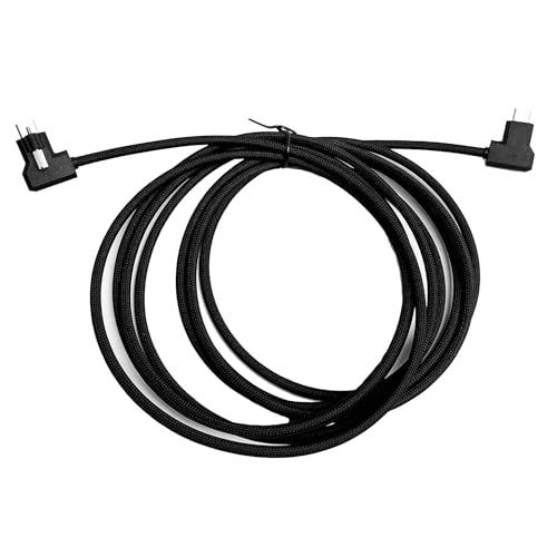 Image of XLCS Locking EVF Cable for Blackmagic Pyxis and URSA Cine 12K - USB-C 3.1 /3.2-20Gbps - 100W Power - Secure Lock - High-Speed Pyxis Monitor Cable - Durable and Reliable(350cm (11.5 feet) - Black