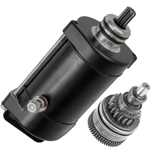Caltric Starter and Drive Bendix Compatible with Arctic Cat Tigershark 640 770 639 768 1993-1999 miniatura 6