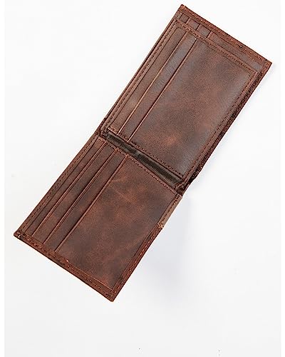 Cody James Men's Bifold Ostrich Print Embossed Bi-Fold Wallet - Bb21031771w12