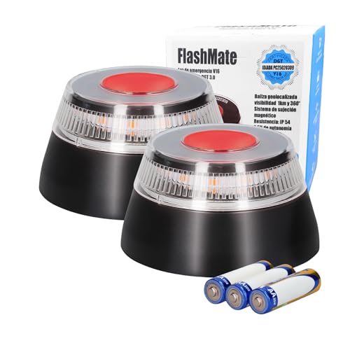 Magic Select Luz Emergencia V16 Homologada Dgt Con Geolocalización Para Señalización En Carretera De Coche Y Moto. Luz Naranja Intermitente 360 , Base Imantada, 3 Pilas Aa Incluidas 2ud Magic Select Luz Emergencia V16 Homologada Dgt Con Geolocalización Para Señalización En Carretera De Coche Y Moto. Luz Naranja Intermitente 360 , Base Imantada, 3 Pilas Aa Incluidas 2ud