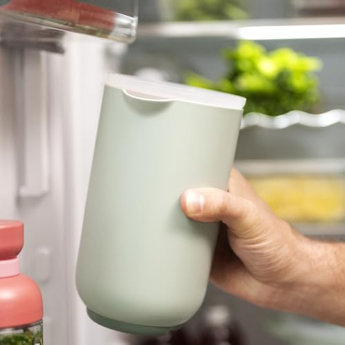 Miniatura 6 de Mepal - Jarra Mezcladora Con Tapa Chef It - Cabe En La Puerta De La Nevera - Base Antideslizante Para Un Mejor Agarre - Apto Para Microondas Y Lavavajillas - 1000 Ml - Nordic Sage