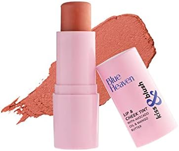 Blue Heaven Kiss & Blush, Lip, Cheek & Eyes Tint, Muted Peach, 8.5gm