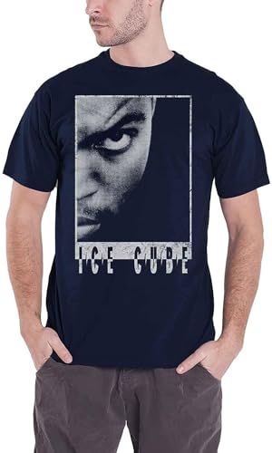 [Charnal] Ice Cube T Shirt Half Face T�V���c �����Y �v�����gT�V���c �ĕ� ���� T�V���c �L�k������ ���n �X�|�[�c ���ST�V���c �j�����p �ʔ���size4XL