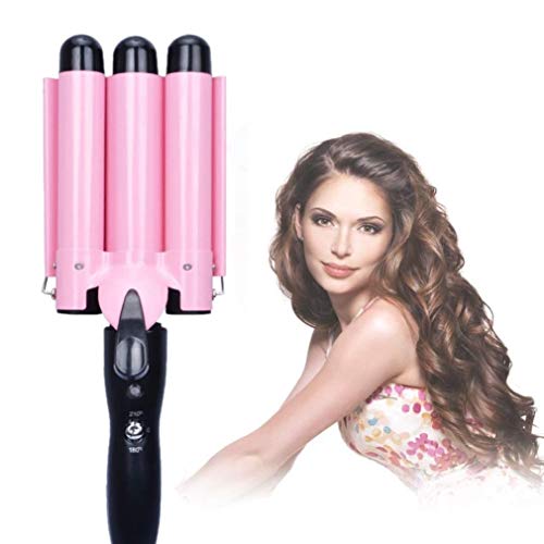 Hair Curling Iron 1 Inch 3 Barrel Hair Crimper Ceramic Two Gear Temperature Control Hair Waving Styling Tools #TOP26