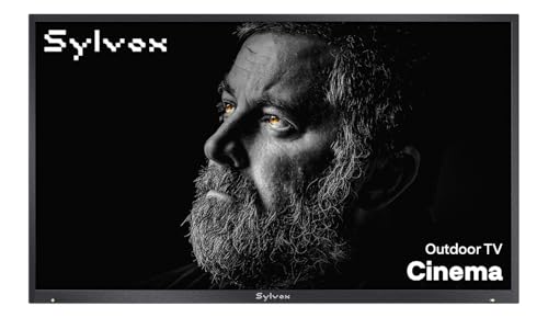 Image of SYLVOX 43'' Outdoor TV, 4K UHD Built in Voice Assistant, Waterproof Smart TV Support WiFi Bluetooth