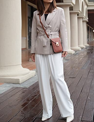 MKF Collection Small Crossbody Cell Phone Case for Women Fashion Turn Lock, Movil phone Bag Adjust Shoulder Strap by Mia K2