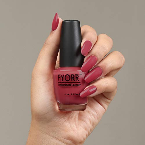 Image of Hot Chic Professional Nail Polish | Long Lasting, Quick Dry, Chip Resistant, High Shine Nail Paint | Smooth & Easy Application, Vibrant Trendy Shades for Women & Girls Party Daily Use 15ml