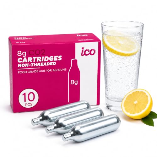 ICO 8g CO2 Cartridges 10-Pack