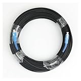 100Meters Indoor SC/UPC-SC/UPC,3.0mm,Singlemode 9/125,Simplex, Optical Fiber Patch Cord Cable,SC to SC Black