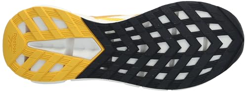 Reebok Unisex Zig Dynamica 5 Running Shoes, Retro Gold/Classic Yellow/Chalk, Men Size's 11/ Women's Size 12.5