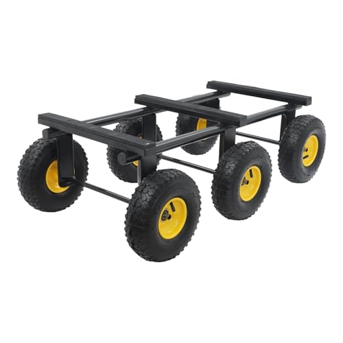 Carretilla 6 Ruedas Todo Terreno 1200 lbs Capacidad