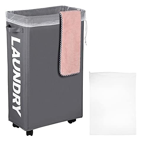 Cesto de Lavandería IHOMAGIC con Bolsas Extraíbles 62L Cover