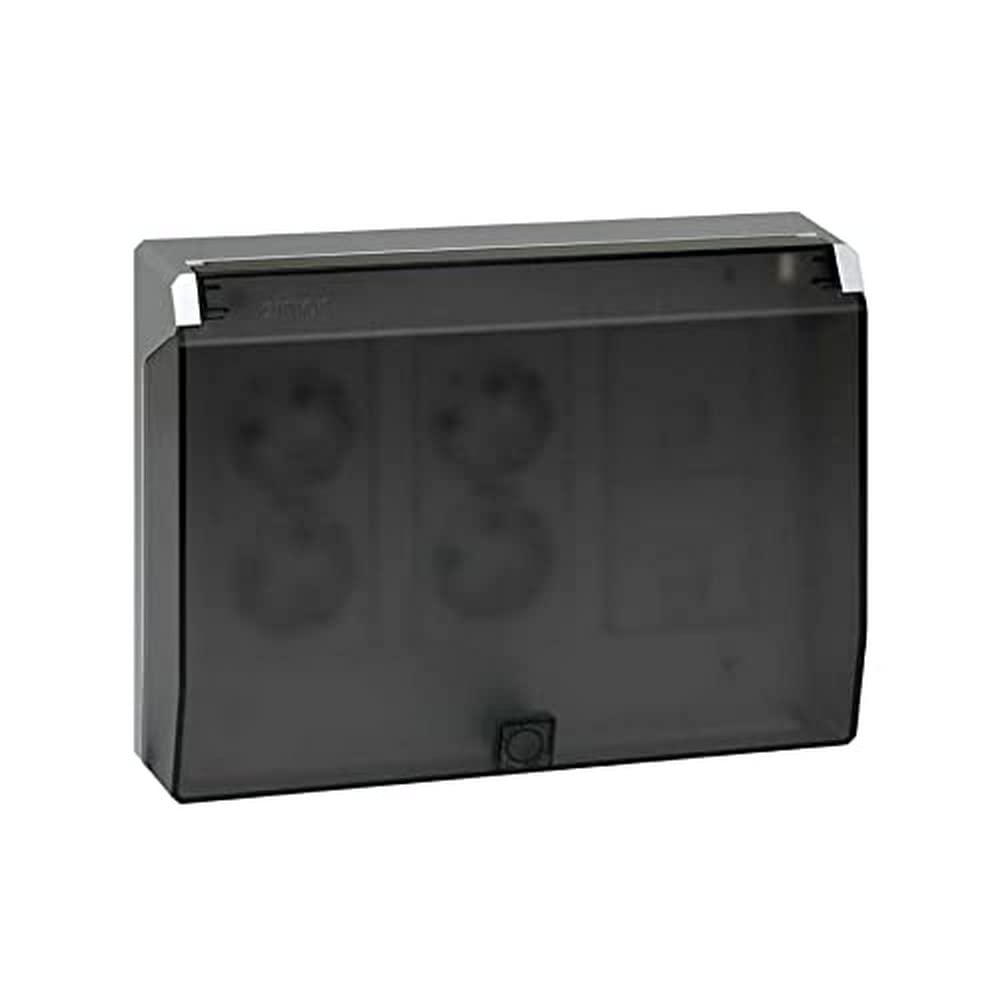 Kit poste de travail 3 mod encastrable aluminium compact