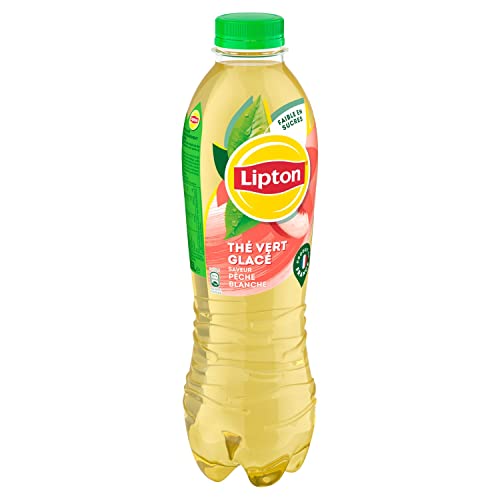 Lipton Ice Tea Thé Vert Pêche Blanche 6 x 1,25L Pack