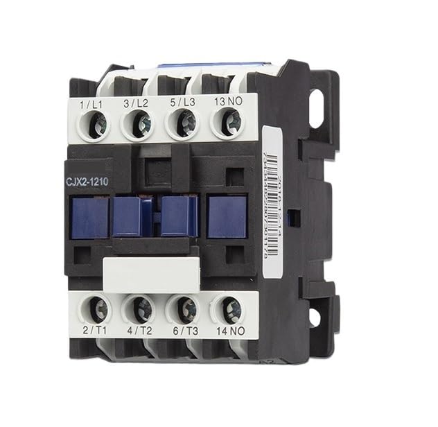 Contacteur monophasé 380V triphasé commande bobine basse tension CJX2-1210