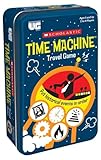 Scholastic Time Machine Travel Card Game in Tin Educational Historical Events for Ages 8 and up