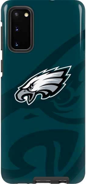 Skinit Pro Phone Case Compatible with Galaxy S20 - Officially Licensed NFL Philadelphia Eagles Large Logo Design