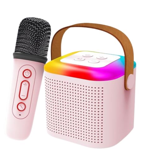 Bluetooth Portable Karaoke Microphone and Speaker Set for Kids – Ideal for Birthday Gifts, Small Parties, and Home Entertainment (Rechargeable via Type-C)​-image-37