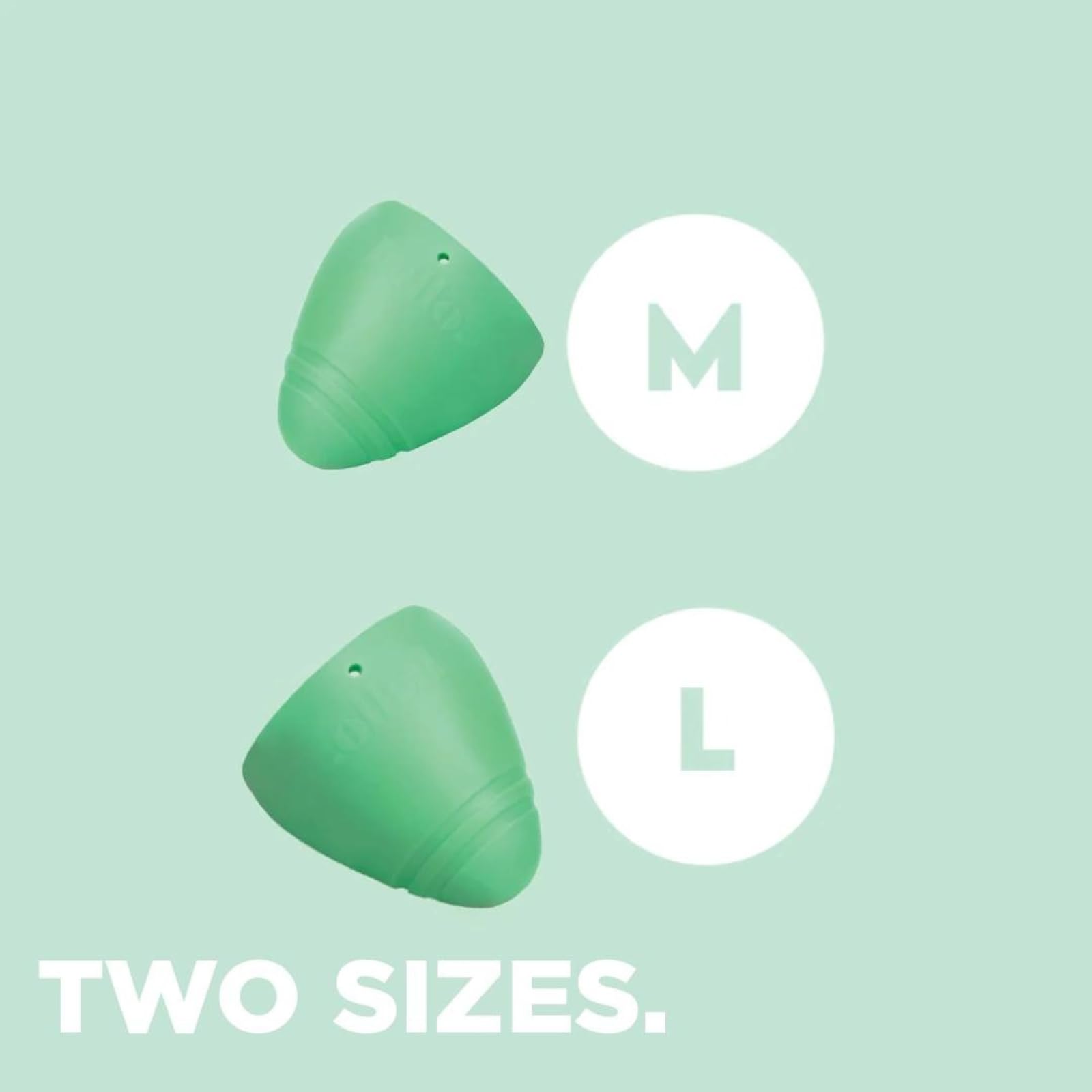 Hello Period Cup Low Cervix Menstrual Cup | Award Winning Reusable Soft Flexible Alternative to Pads & Tampons | Sustainable Feminine Hygiene | Leak Proof | Holds 21ml | 41mm Diameter, 43mm L (Medium)