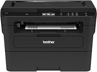 Brother Compact Monochrome Laser Printer, HLL2395DW, Flatbed Copy & Scan, Wireless Printing, NFC, Cloud-Based Printing & Scanning, Amazon Dash Replenishment Ready - BLACK