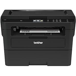 Brother Compact Monochrome Laser Printer, HLL2395DW, Flatbed Copy & Scan, Wireless Printing, NFC, Cloud-Based Printing…