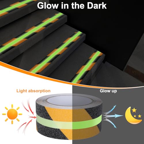 Rutschfeste Selbstklebeband 5m für Treppen